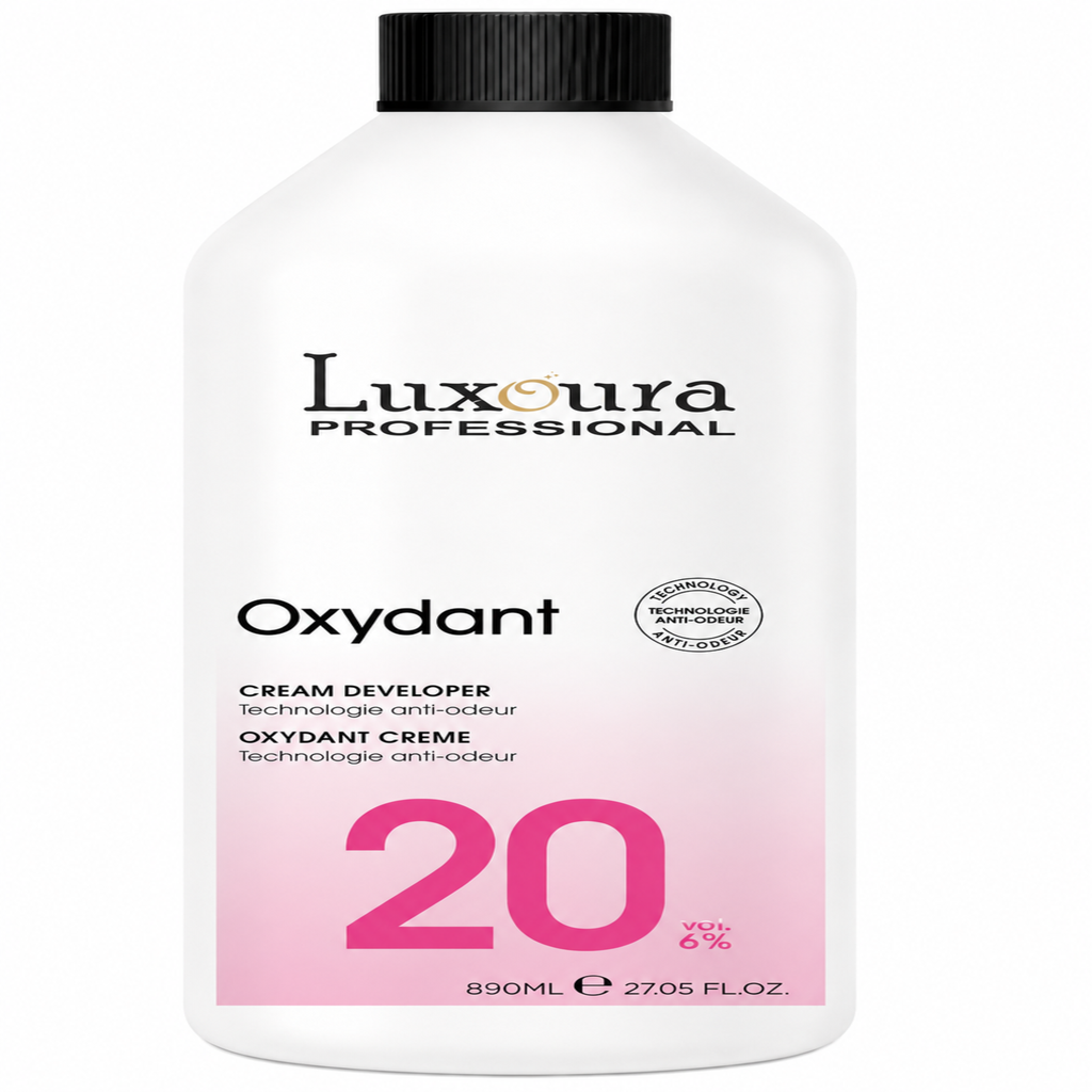 LUXOURA Professional Salon Oxydant Creme 20 Vol 6% Hair Colour Developer | 890ml