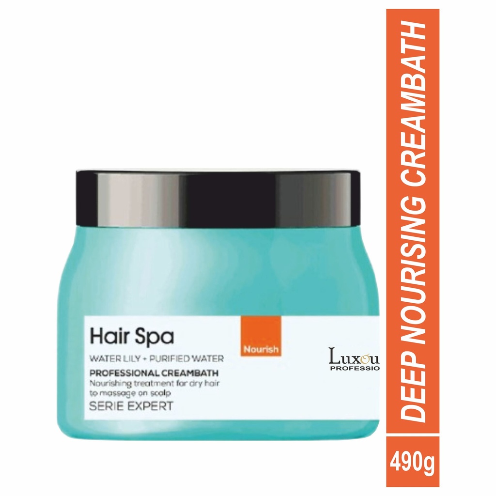 Luxoura Professional Deep Nourishing Hair Spa Cream Bath – 490g
